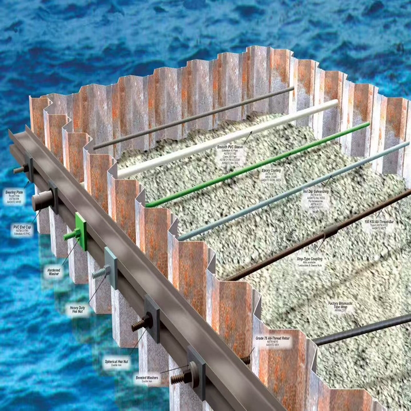 鋼板樁設(shè)計(jì)海洋